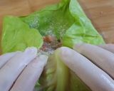 鮭のロールキャベツ・クリーム仕立て作り方11写真