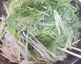 ☆大量消費☆水菜の卵炒め作り方2写真