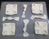 パイシートで簡単☆あん塩バターパイ作り方2写真