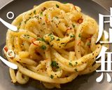 レンジで作る!プロ直伝!ペペロンうどん作り方1写真