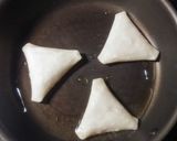 三角餃子、応用編、ハム&チーズ作り方5写真