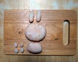 キャラ弁☆ちいかわ うさぎのお弁当作り方1写真