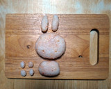 キャラ弁☆ちいかわ　うさぎのお弁当作り方1写真
