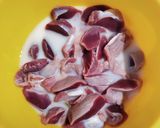 コリコリ(砂肝)の甘辛煮作り方1写真