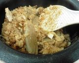 鶏肉とごぼうの味噌炊き込みご飯作り方6写真