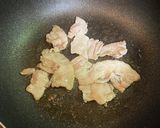 豚キムチ焼きうどん作り方1写真