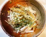 ヤーコンと長芋、ポン酢と青海苔で作り方2写真
