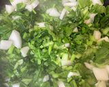 あと1品！ご飯の友にカブの葉丸ごと甘辛煮作り方1写真