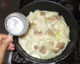 鶏ほうれん草豆乳煮♪簡単眠れない方に薬膳作り方9写真