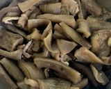 干し茄子の煮物作り方4写真