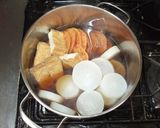 おでん♪いわし・かつおのさつま揚げと大根作り方7写真