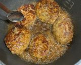 冷凍豆腐使用⭐︎和風チーズinハンバーグ作り方6写真