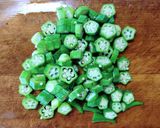 鶏ささみと オクラ 椎茸 エリンギのオイスター煮作り方4写真