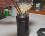 【スープジャー】ピリ辛カレー焼きうどん作り方1写真