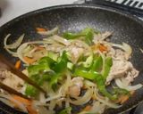 【スープジャー】ピリ辛カレー焼きうどん作り方2写真