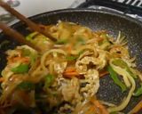 【スープジャー】ピリ辛カレー焼きうどん作り方3写真