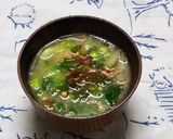うちの味噌汁　もりもり青梗菜作り方7写真