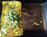 野菜嫌いな子どももペロリ　小松菜の卵焼き作り方5写真