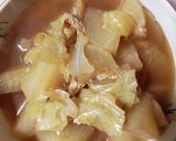 大根とキャベツと油揚げの煮物作り方6写真