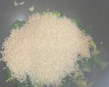 葉玉ねぎの和風パエリア作り方5写真