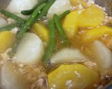 かぶと鶏ひき肉のあんかけ煮作り方5写真
