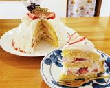 簡単♡いちごのクリスマスドームケーキ作り方25写真