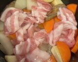 根菜の旨味が美味しい♡出汁の効いた豚汁作り方5写真