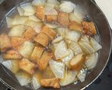 時短!大根とさつまあげの煮物作り方4写真