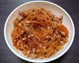 簡単☆お手軽麻婆春雨丼♩作り方6写真