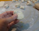 中国人奥さんに習った皮から作る水餃子。作り方12写真