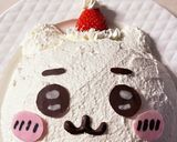 ちいかわサンタのドームケーキ♡ズコット作り方29写真