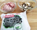 ひき肉ときざみ昆布の混ぜご飯作り方1写真