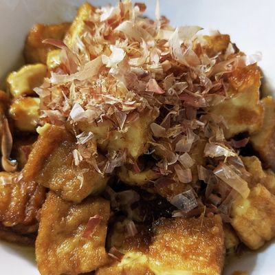 レシピ投稿祭 ピリ辛厚揚げ by Kei©️ 【クックパッド】 簡単