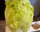 白菜消費♪フライパンで小籠包風蒸し肉団子作り方1写真