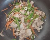 ベタつかない、水を入れない焼きそば作り方2写真