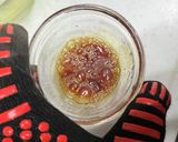 蘭王とシロップと牛乳で！メスティンプリン作り方15写真