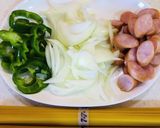 濃厚ケチャップナポリタン(油多め)作り方1写真