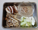 鶏団子ときのこの甘酢あん作り方1写真
