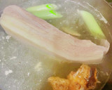 ジャガイモと角煮炒め作り方1写真
