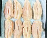 ささみの大葉クリームチーズパン粉焼き作り方7写真