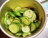 ベビーホタテとなめ茸和え作り方1写真