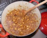 インド人奥さんに習ったヒヨコ豆カレー。作り方5写真