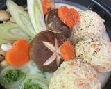 牛乳活用！おっきな肉団子牛乳鍋作り方12写真