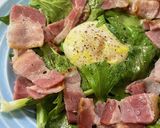 レンチン簡単！セロリの葉でポパイエッグ風作り方4写真