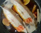 ☆魚煮付け覚書☆子持ちナメタガレイ煮付け作り方10写真