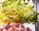 白菜とナス豚バラの牛乳煮込み作り方1写真