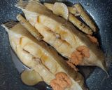 ☆魚煮付け覚書☆子持ちナメタガレイ煮付け作り方13写真