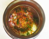 【スープジャー】ベーコンエッグ丼作り方5写真