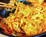 れんこんとひき肉のコチュジャン炒め。作り方7写真