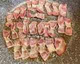 カルボナーラ風オートミール作り方3写真